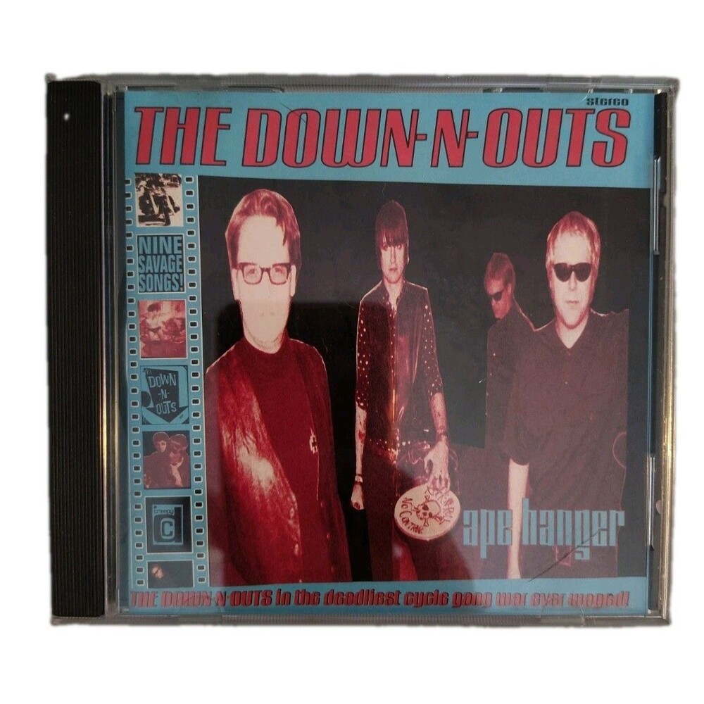 The Down-N-Outs Ape Hanger CD 2001 Garage Punk Rock Sympathy For The Record...